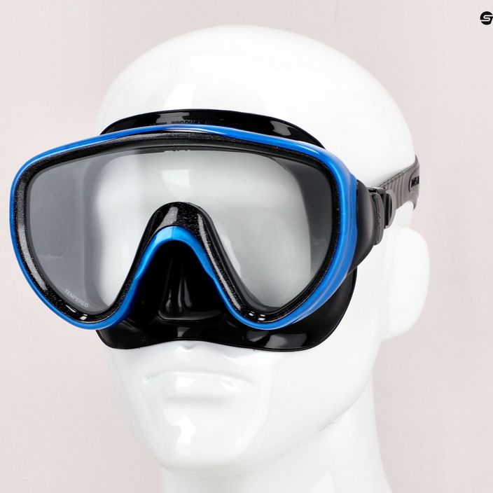 Potápěčská maska TUSA Sportmask černá/modrá UM-16QB FB 7