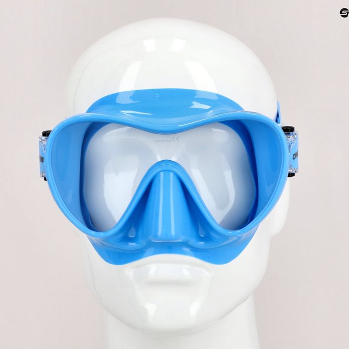 Potápěčská maska Cressi F1 Blue ZDN281020 7