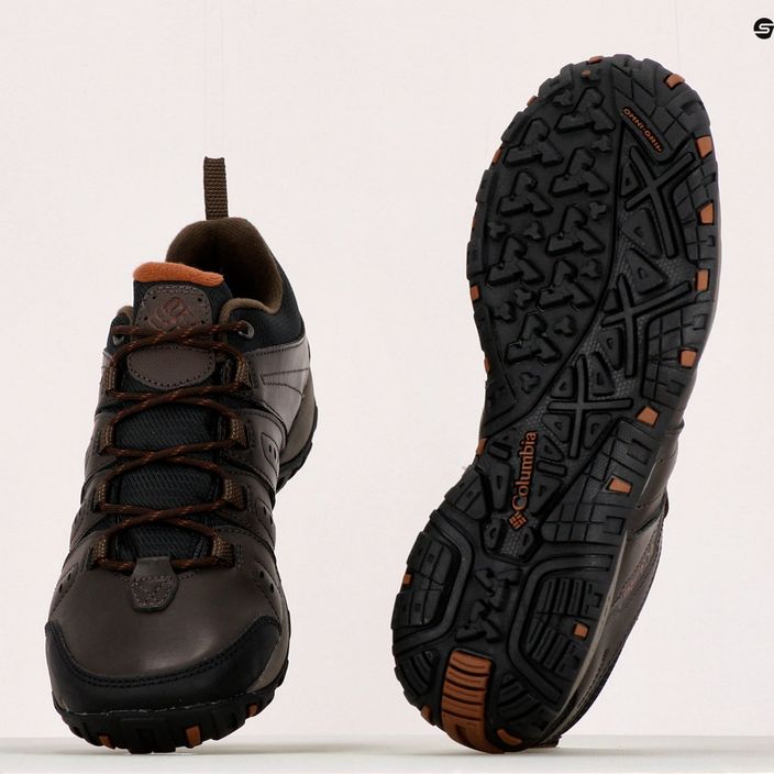 Pánská trekingová obuv Columbia Woodburn II Waterproof hnědá 1553001 13