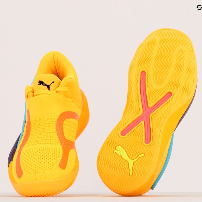 Pánské basketbalové boty Puma Rise Nitro orange 10