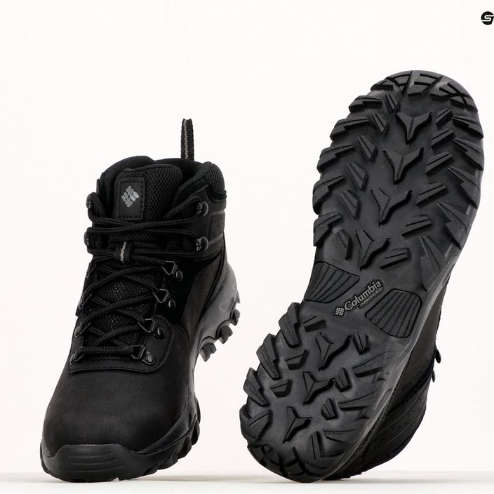 Pánská trekingová obuv Columbia Newton Ridge Plus II Waterproof černá 1594731 11