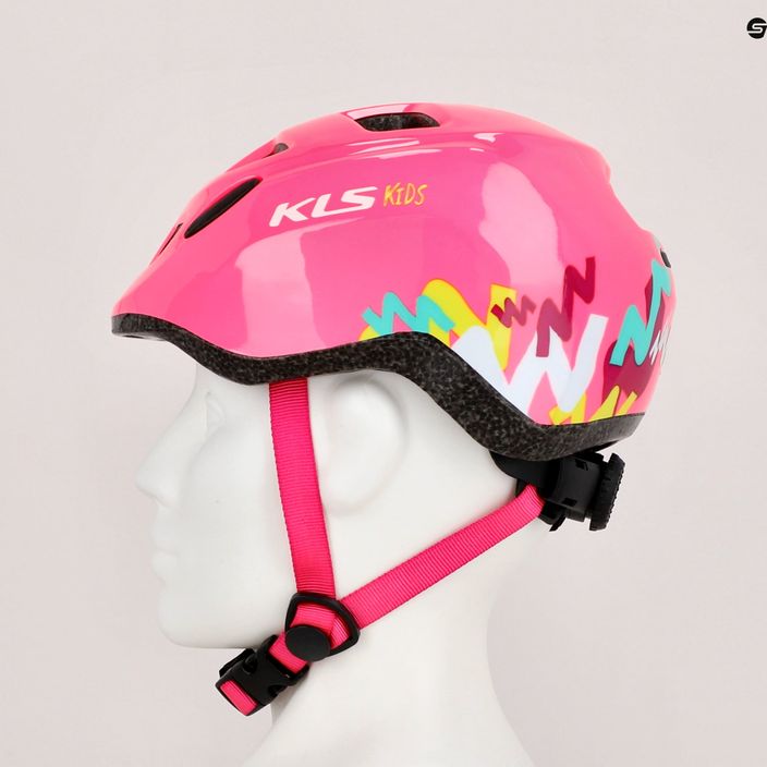 Dětská cyklistická helma Kellys růžová ZIGZAG 022 10