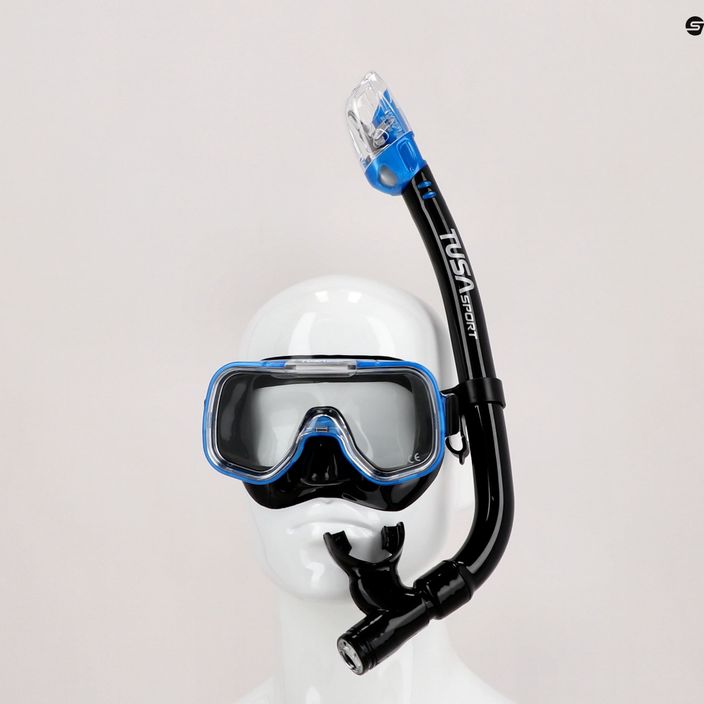 Potápěčská sada TUSA Maska + šnorchl černá UC-2022P 8