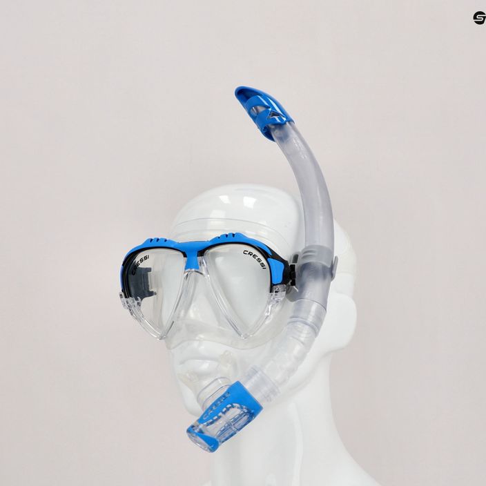 Potápěčský set Cressi Matrix + maska Gamma + šnorchl modrý DS302501 8