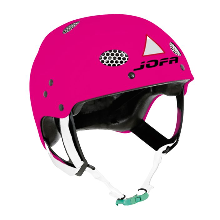 Dětská hokejová helma  JOFA 715 LS JR pink/white 2