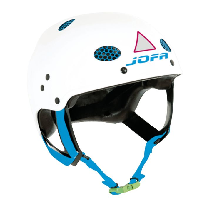 Dětská hokejová helma  JOFA 715 LS JR white/black 2