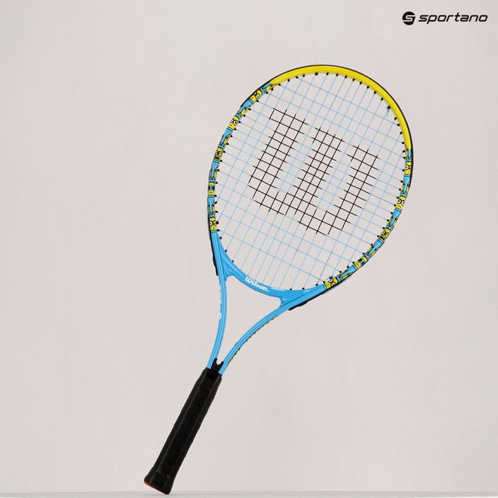 Dětská tenisová souprava Wilson Minions 2.0 Junior Kit 25 modrá/žlutá WR097510F 14
