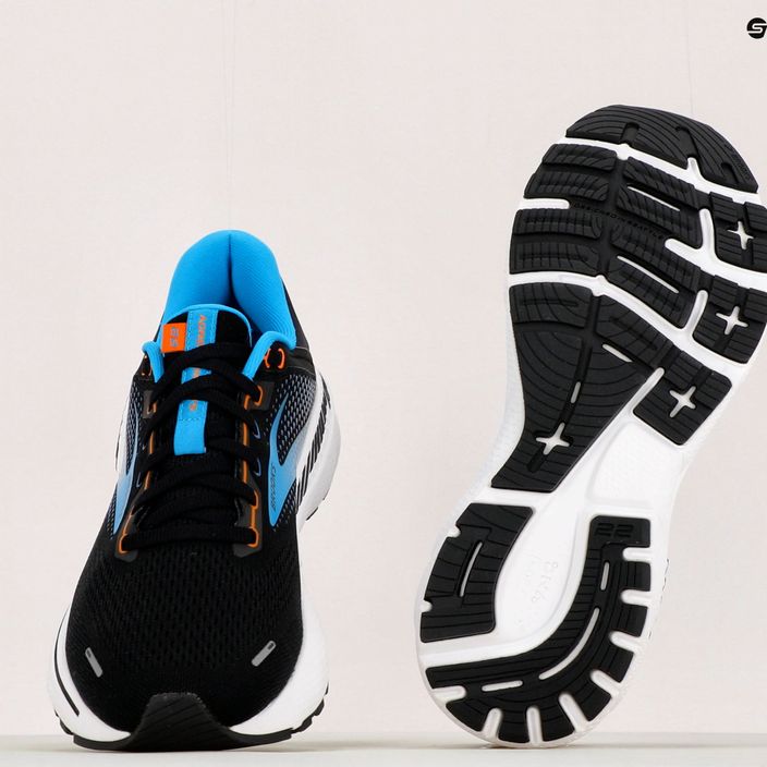 Pánská běžecká obuv BROOKS Adrenaline GTS 22 black-blue 1103661D034 17
