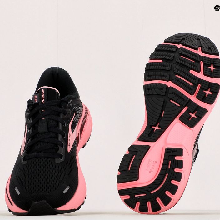Dámská běžecká obuv BROOKS Adrenaline GTS 22 black/pink 1203531B054 15