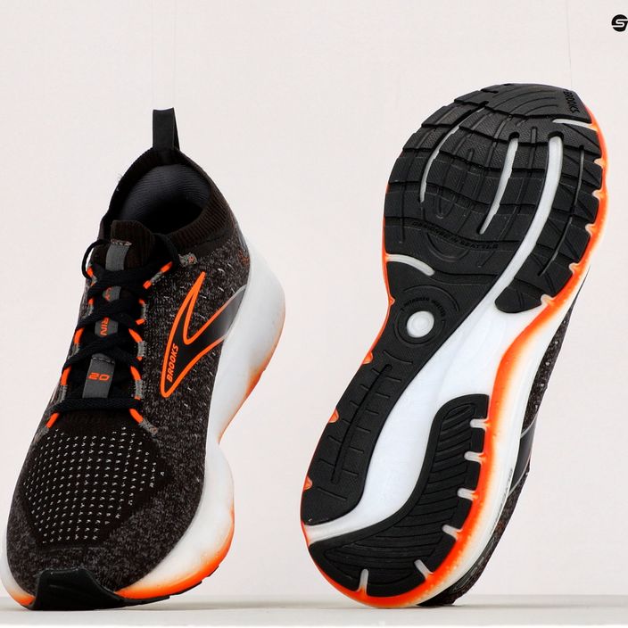 Pánská běžecká obuv BROOKS Glycerin StealthFit 20 black/red 1103841D003 15
