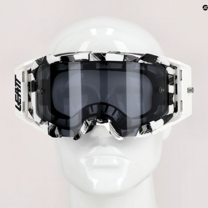 Cyklistické brýle Leatt Velocity 5.5 white and black 8022010350 9