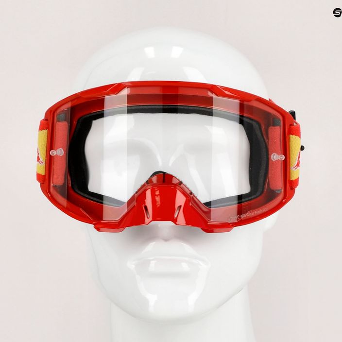 Cyklistické brýle Red Bull Spect červené STRIVE-014S 9