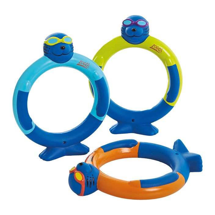Zoggs Zoggy Dive Rings 3ks modré 465391 rybářské hračky 2