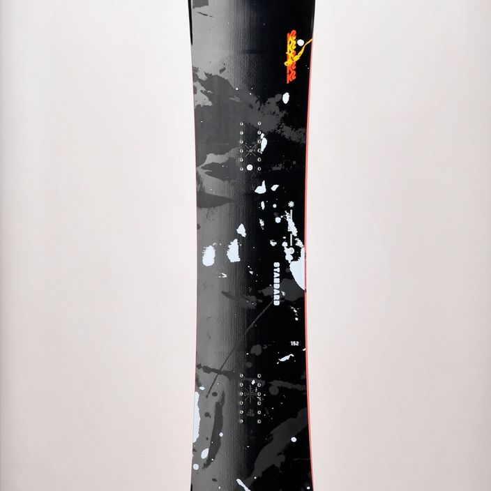 Snowboard K2 Standard černo-červený 11F0010 7