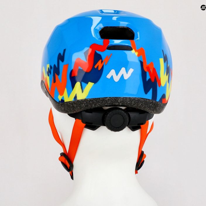 Dětská cyklistická helma Kellys modrá ZIGZAG 022 9