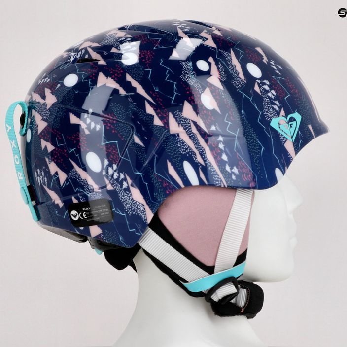 Dětská snowboardová helma ROXY Slush Girl 2021 medieval blue 9