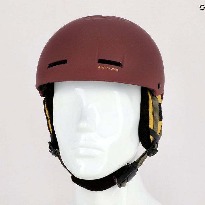 Lyžařská helma Quiksilver SKYLAB SRT M HLMT bordová EQYTL03059-RRG0 9