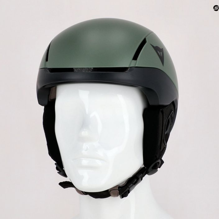 Lyžařská helma Dainese Elemento military green/black 9