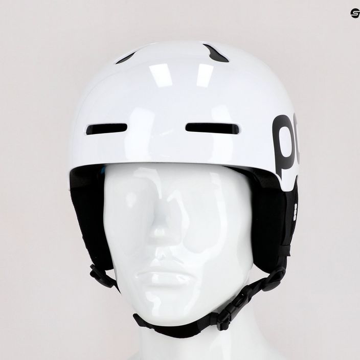 Lyžařská helma POC Auric Cut Backcountry Spin hydrogen white 15