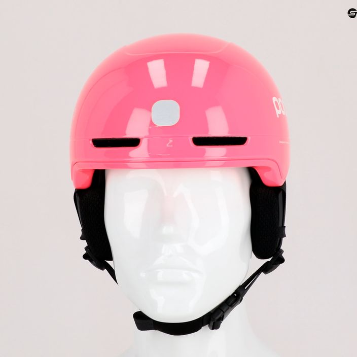 Dětské lyžařské helmy POC POCito Obex MIPS fluorescent pink 9
