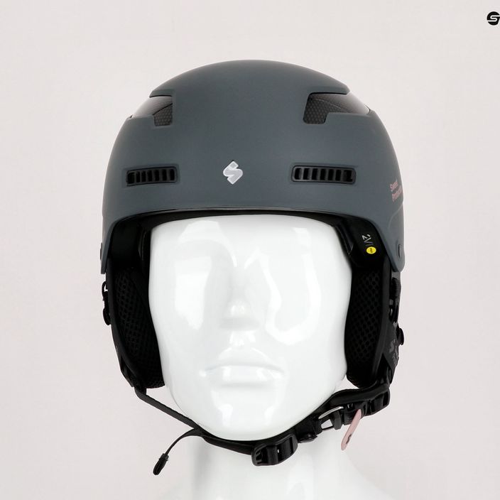 Lyžařská helma Sweet Protection Trooper 2Vi MIPS šedá 840094 9