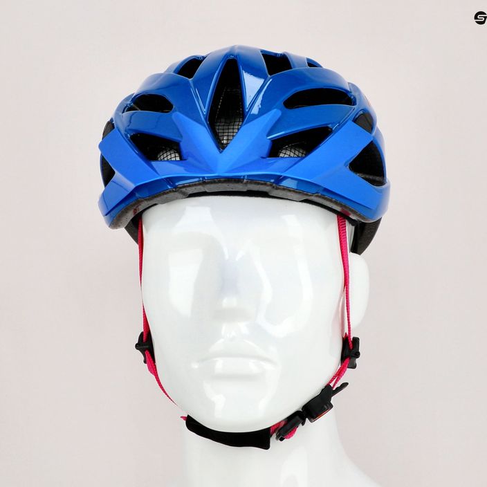 Cyklistická přilba Alpina Panoma 2.0 true blue/pink gloss 9