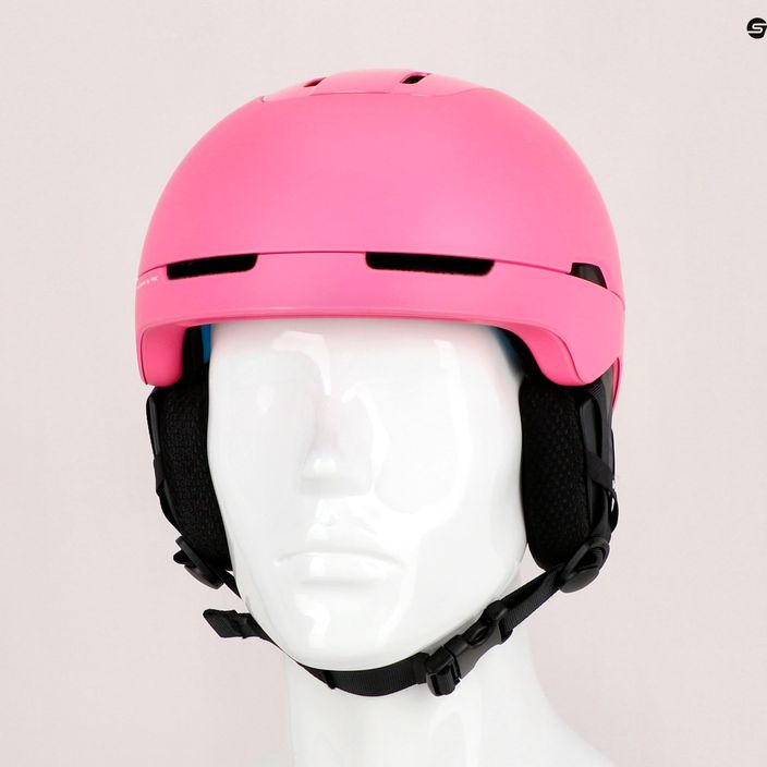 Dámská lyžařská helma POC Obex Spin actinium pink 9