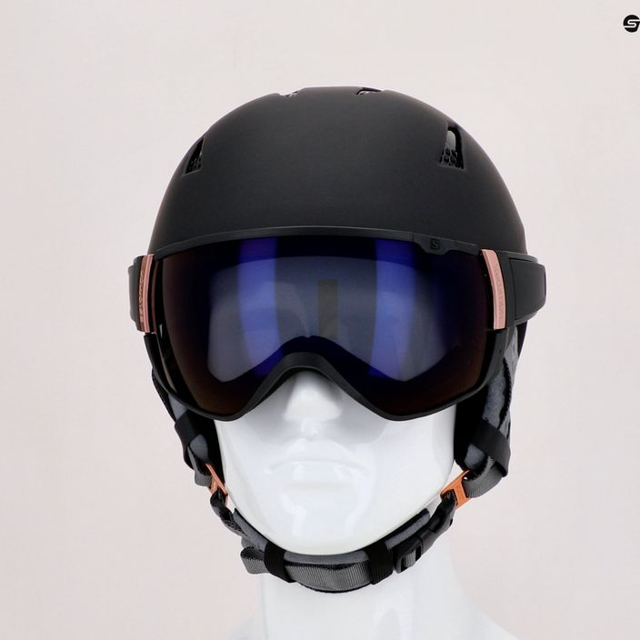 Dámská lyžařská helma Salomon Mirage S černá L40537600 9