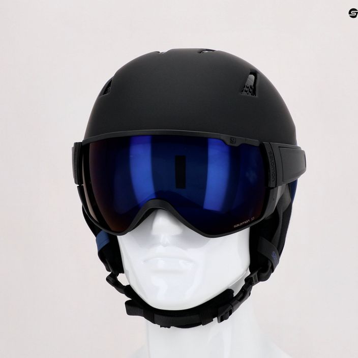 Pánská lyžařská helma Salomon Driver černá L41532400 10