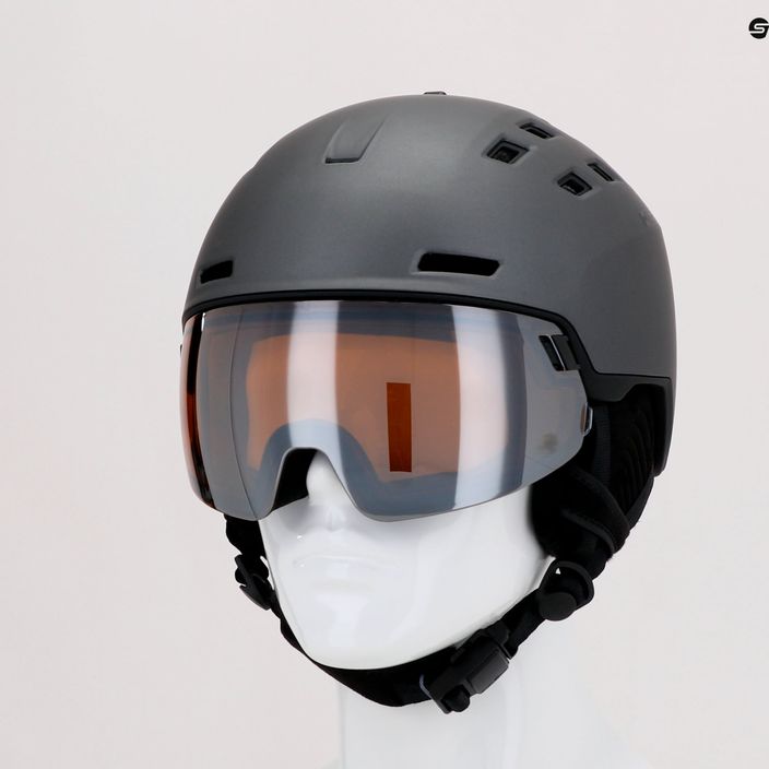 Pánská lyžařská helma HEAD Radar šedá 323430 9