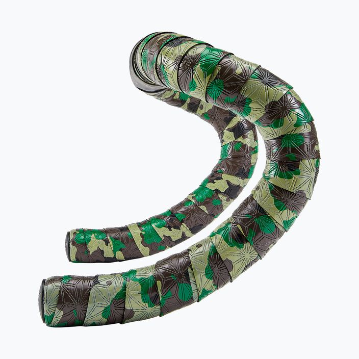 Omotávka na řidítka SUPACAZ Super Sticky Kush Gravel 3,2 mm camo/ano black plugs