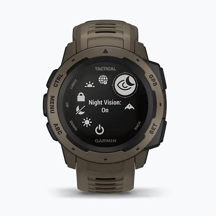 Sportovní hodinky Garmin Instinct Tactical Edition hnědé 010-02064-71 2