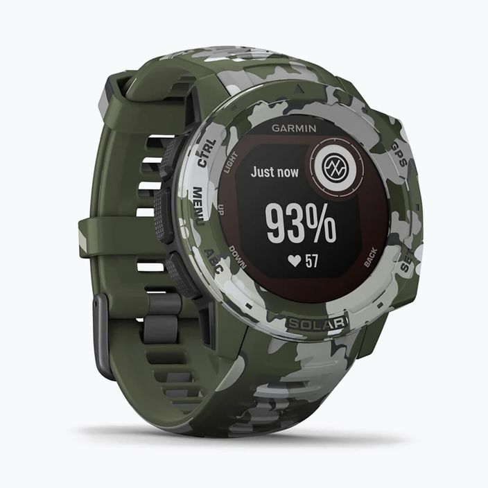 Sportovní hodinky Garmin Instinct Solar Camo Edition zelené 010-02293-06 3