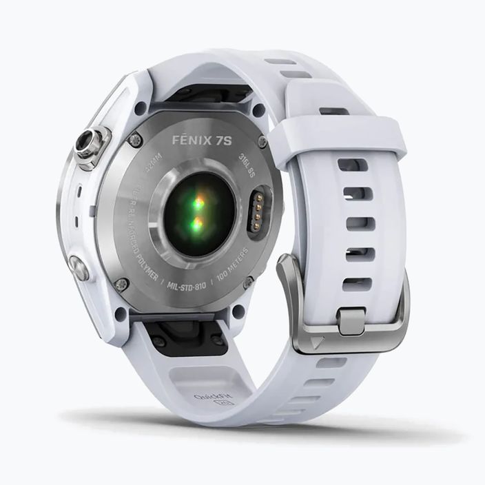 Sportovní hodinky Garmin Fenix 7S Hrm Elevate Ox stříbrné 010-02539-03 6