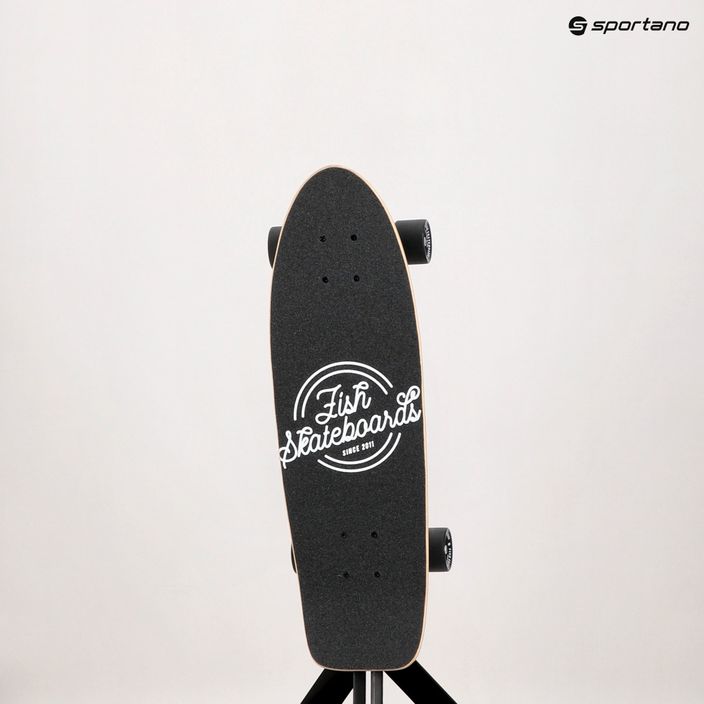 Fish Skateboards Alaia cruiser skateboard černý CR-ALA-SIL-BLA 9