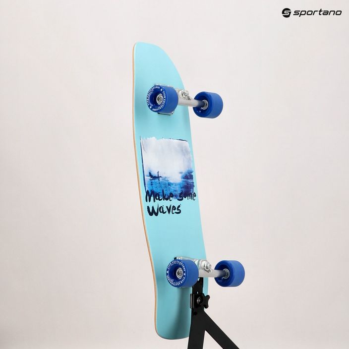 Surfskate skateboard Fish Skateboards Blue SURF-BLU-SIL-NAV 9