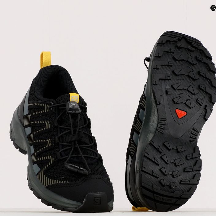 Dětské trailové boty Salomon XA Pro V8 černé L41436100 17