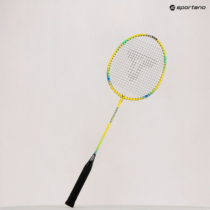 Badmintonová raketa Talbot-Torro Attacker žlutá 429806 10