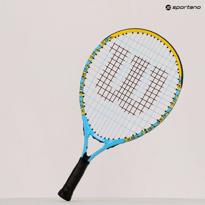 Dětská tenisová raketa Wilson Minions 2.0 Jr 19 modrá/žlutá WR097010H 8
