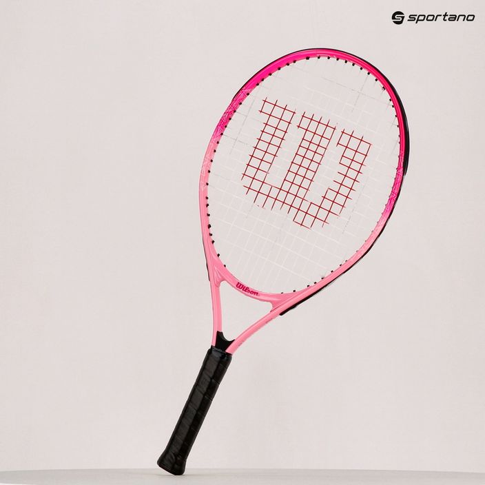 Dětská tenisová raketa Wilson Burn Pink Half CVR 23 pink WR052510H+ 8