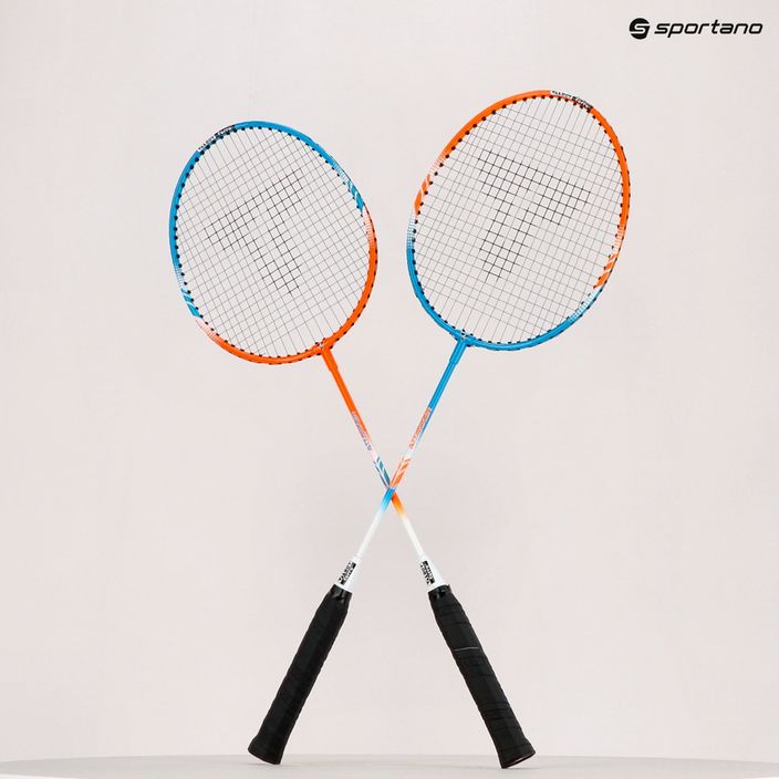 Talbot-Torro 2 Attacker modro-oranžový badmintonový set 449411 10