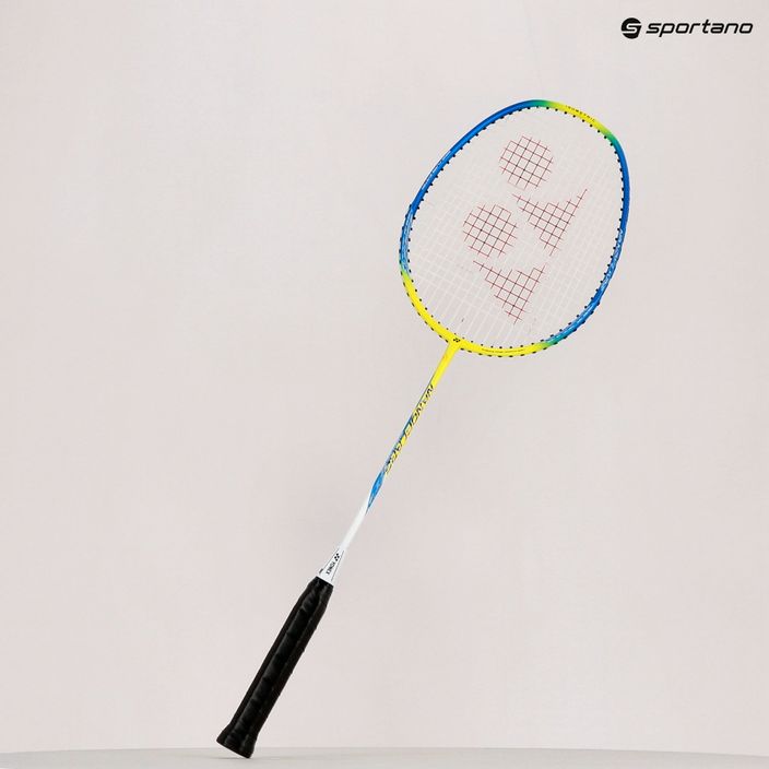 Badmintonová raketa Yonex Nanoflare 100 3U žluto-modrá 7