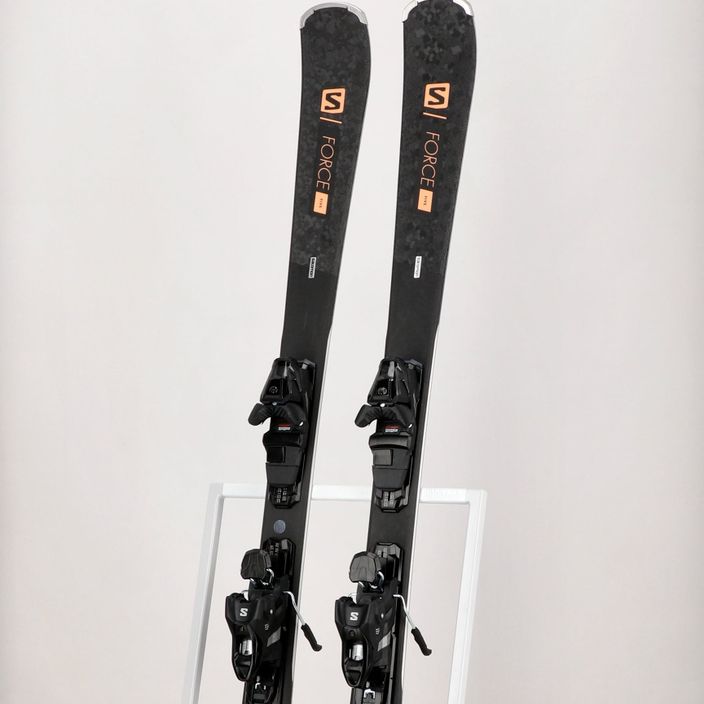 Dámské sjezdové lyže Salomon S/Force W 5 šedé + M10 GW L41135700/L4113240010 10