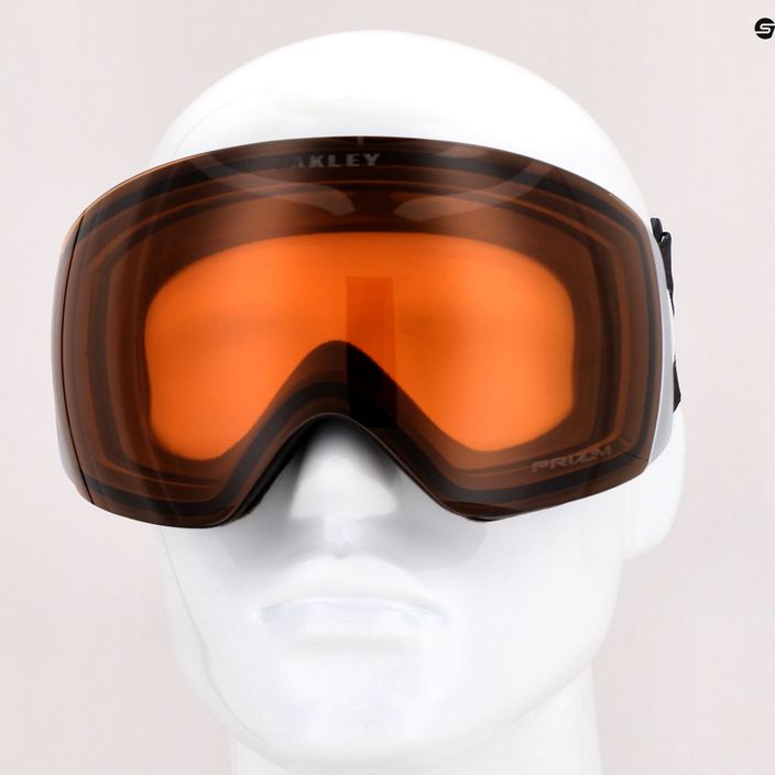 Lyžařské brýle Oakley Flight Deck L oranžové OO7050-75 7