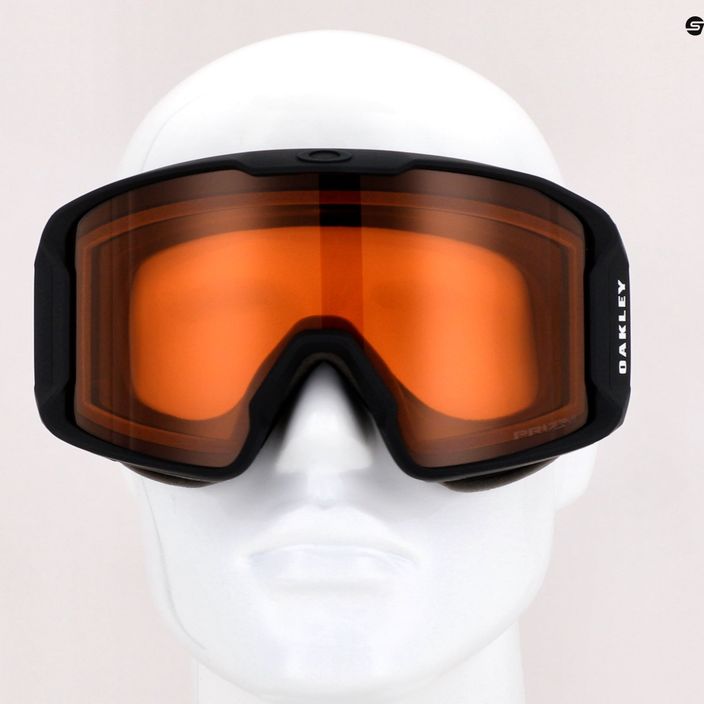 Oakley Line Miner L oranžové lyžařské brýle OO7070-57 7