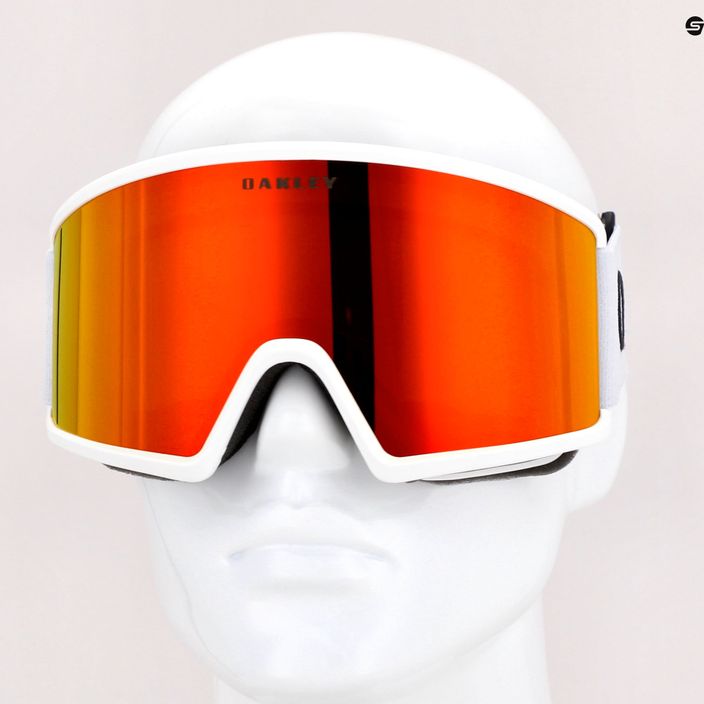 Lyžařské brýle Oakley Target Line L oranžové OO7120-07 6