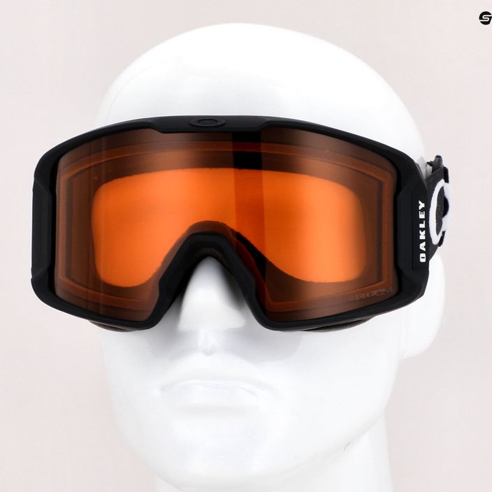 Oakley Line Miner M oranžové lyžařské brýle OO7093-26 7