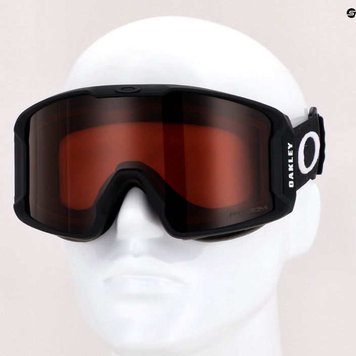 Lyžařské brýle Oakley Line Miner M hnědé OO7093-64 7