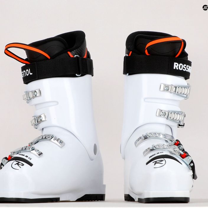 Dětské lyžařské boty Rossignol Hero Jr 65 white 8