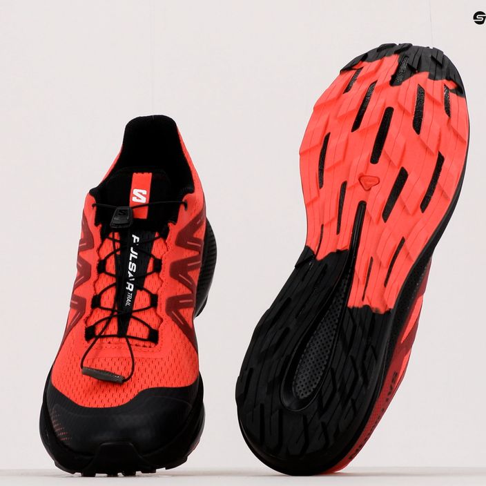Salomon Pulsar Trail pánská běžecká obuv červená L41602900 18